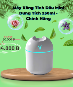 Máy Xông Tinh Dầu Mini 250ml Sky Kids – Khử Khuẩn, Đuổi Muỗi & Tạo Độ Ẩm Thông Minh